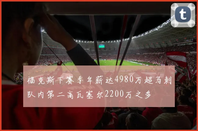 福克斯下赛季年薪达4980万超马刺队内第二高瓦塞尔2200万之多
