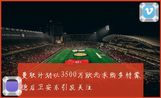 曼联计划以3500万欧元求购多特蒙德后卫安东引发关注